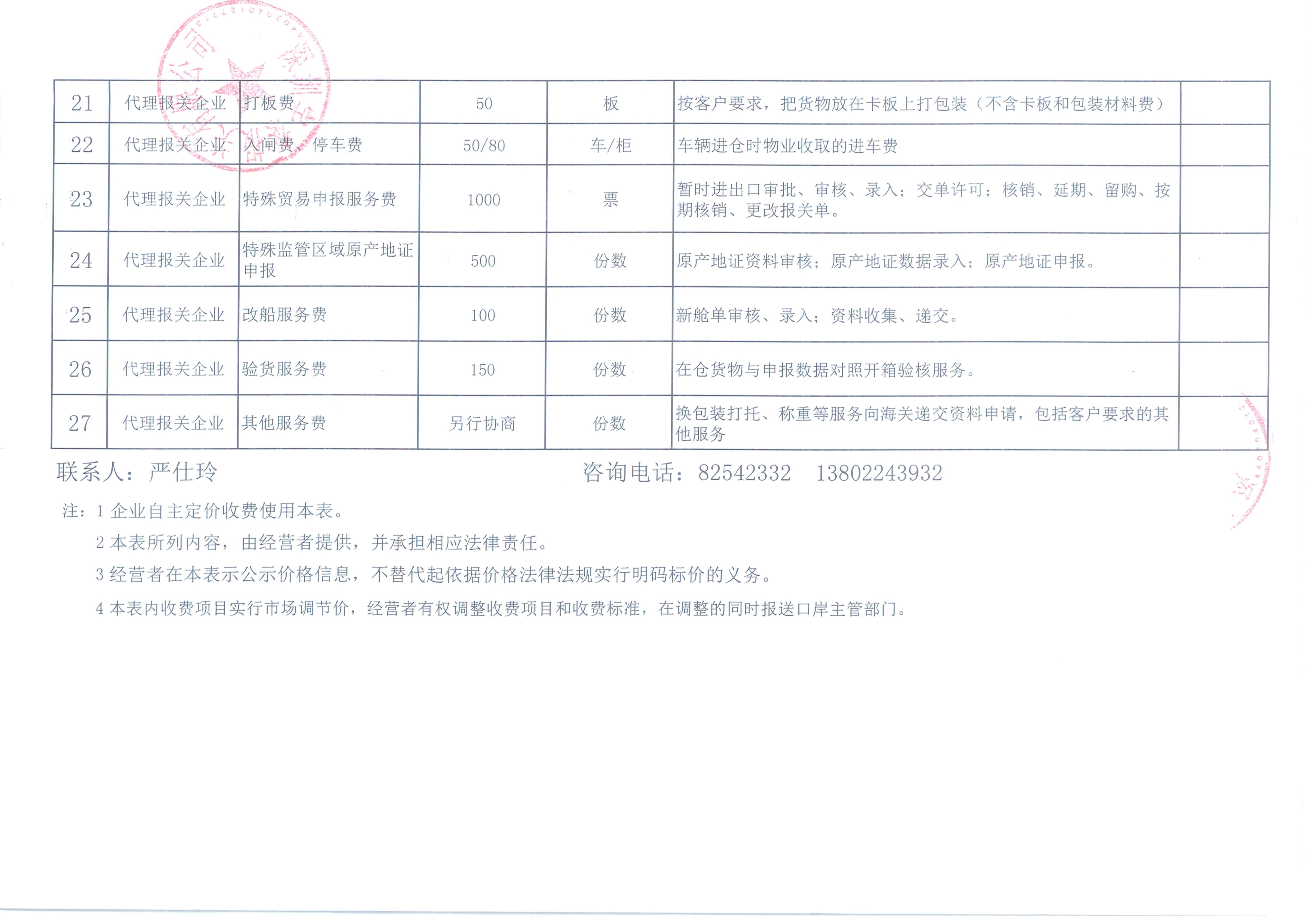 深圳宇泰报关有限公司收费目录清单2_3.jpg